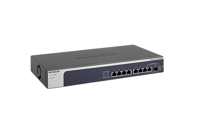 NETGEAR 8-port, 5-speed Unmanaged Switch 10-Gigabit/Multi-Gigabit